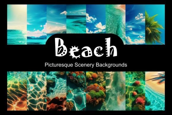 19 Picturesque Beach Backgrounds for Creative Escape