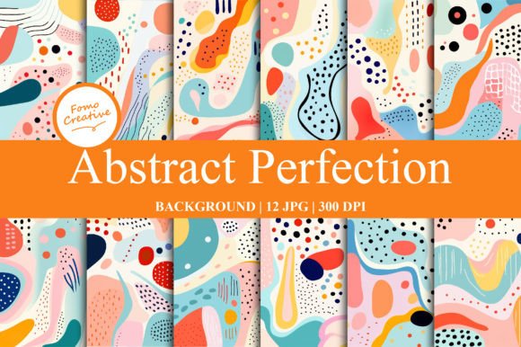 Elevate Your Visuals with Abstract Perfection Backgrounds
