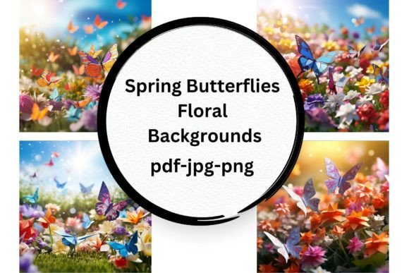 Spring Butterflies Floral Backgrounds: A Designer's Guide
