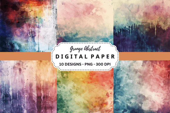 Unleash Raw Energy: Working with Grunge Abstract Backgrounds