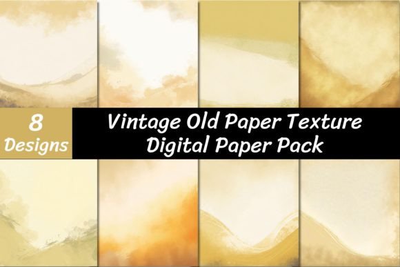 Vintage Old Paper Texture Backgrounds: Timeless Design Assets